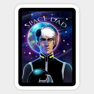 Space Dad Sticker